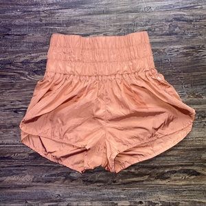 Free People Movement The Way Home Shorts in Brushed Apricot sz Small